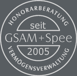 GSAM+Spee AG Honorarberatung Vermögensverwaltung Düsseldorf - Siegel